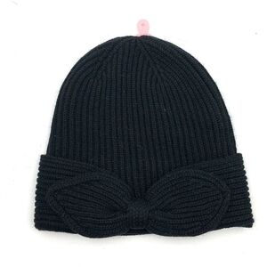 KATE SPADE pointy bow beanie